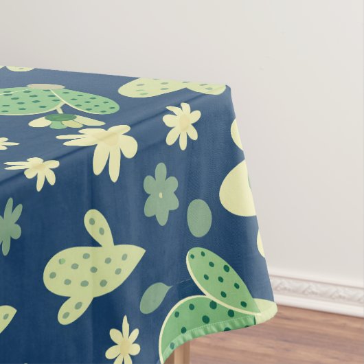 Desert Cactus & Succulent Pattern テーブルクロス (インサイチュ)