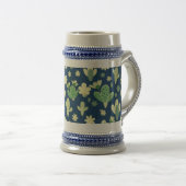 Desert Cactus & Succulent Pattern ビールジョッキ (正面右)