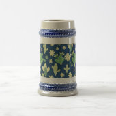 Desert Cactus & Succulent Pattern ビールジョッキ (中央)