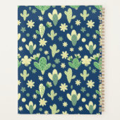 Desert Cactus & Succulent Pattern プランナー手帳 (裏面)