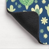Desert Cactus & Succulent Pattern マウスパッド (コーナー)
