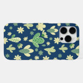 Desert Cactus & Succulent Pattern iPhoneケース (裏面横)
