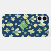 Desert Cactus & Succulent Pattern iPhoneケース (裏面横)