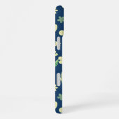 Desert Cactus & Succulent Pattern iPhoneケース (右側面)