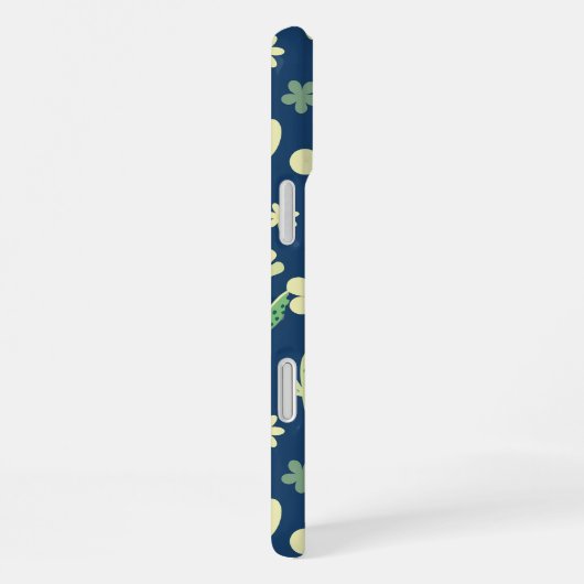 Desert Cactus & Succulent Pattern iPhoneケース (右側面)