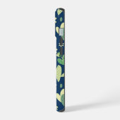 Desert Cactus & Succulent Pattern iPhone 15ケース (左側面)