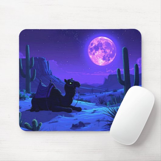 Desert Camel Mousepad マウスパッド (マウス)