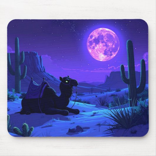 Desert Camel Mousepad マウスパッド (正面)