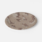 Desert Camo ペーパープレート (アングル)