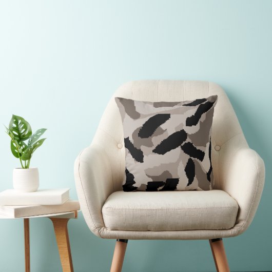 Desert Camouflage Design クッション (椅子)