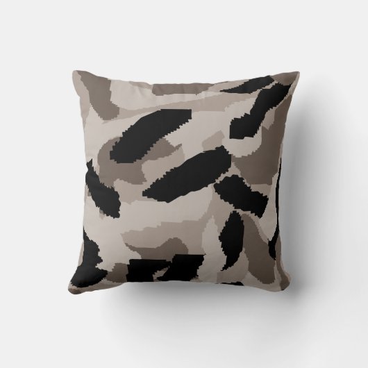 Desert Camouflage Design クッション (裏面)