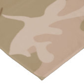 Desert Camouflage Pattern, Your name, Personalize テーブルクロス (アングル)