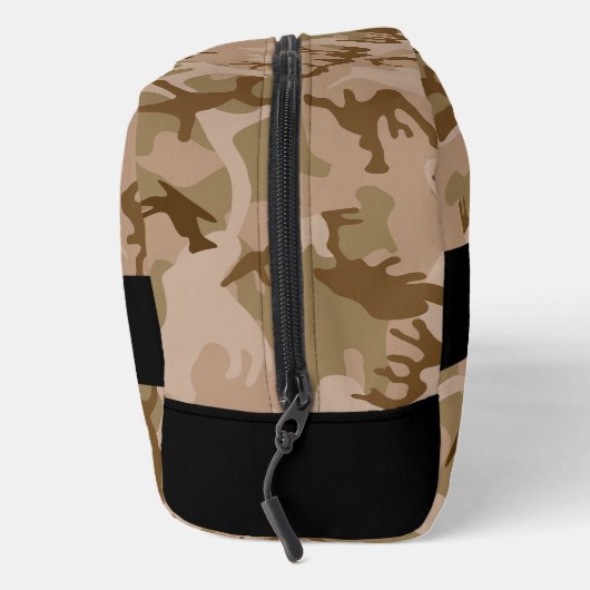 Desert Camouflage Pattern, Your name, Personalize ドップキット (右)