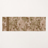 Desert Camouflage Pattern, Your name, Personalize ヨガマット (正面(横))
