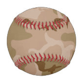 Desert Camouflage Pattern, Your name, Personalize 野球ボール (正面)