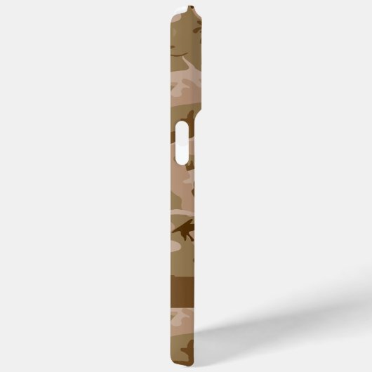 Desert Camouflage Pattern, Your name, Personalize Case-Mate iPhoneケース (裏面 / 右)