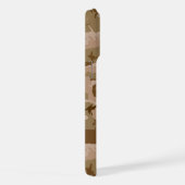 Desert Camouflage Pattern, Your name, Personalize iPhoneケース (右側面)