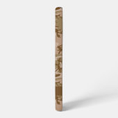 Desert Camouflage Pattern, Your name, Personalize Samsung Galaxyケース (左側面)