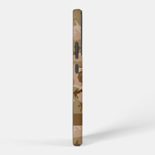 Desert Camouflage Pattern, Your name, Personalize Samsung Galaxyケース (右側面)