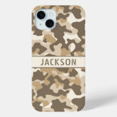 Desert Camouflage Personalized Case-Mate iPhoneケース (裏面)