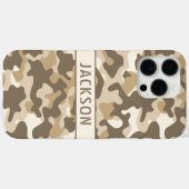 Desert Camouflage Personalized Case-Mate iPhoneケース (裏面 (横))