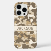 Desert Camouflage Personalized Case-Mate iPhoneケース (裏面)
