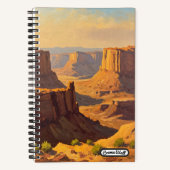 Desert Canyons ノートブック (正面)