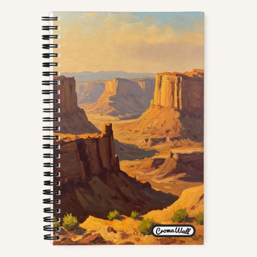 Desert Canyons ノートブック (正面)