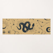 Desert Cosmic- Sun and Moon -Astronomy Witch ヨガマット (正面(横))