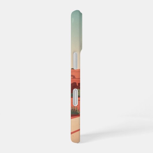 Desert Curve iPhone 16ケース (右側面)
