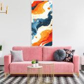 Desert & Deep Sea キャンバスプリント (インサイチュ (リビング))