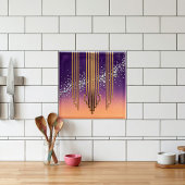 Desert Disco Lattice CrystalOmbre Diamond & Orange タイル