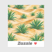 Desert Dunes Agave Pattern シール (シート)