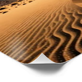 Desert Dunes Art Poster ポスター (コーナー)