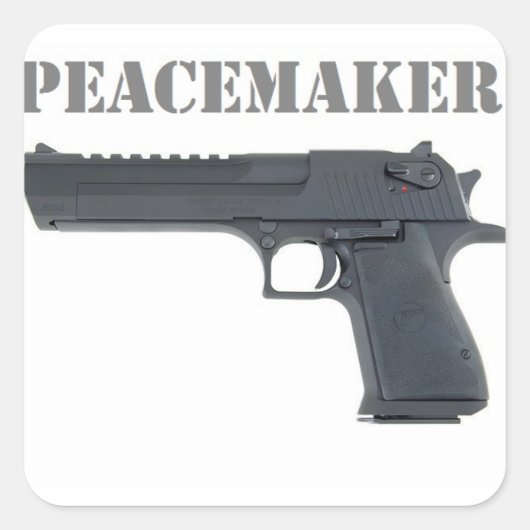 ''desert eagle peacemaker スクエアシール (正面)