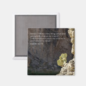 Desert Faith Collection Isaiah 43:19 KJV マグネット (正面/裏面)