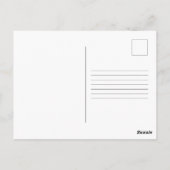 Desert Farmhouse Barn with Chickens ポストカード (裏面)