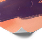 Desert Fox with Vibrant Canyon Landscape ポスター (角)
