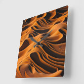 Desert Harmony スクエア壁時計 (傾斜)