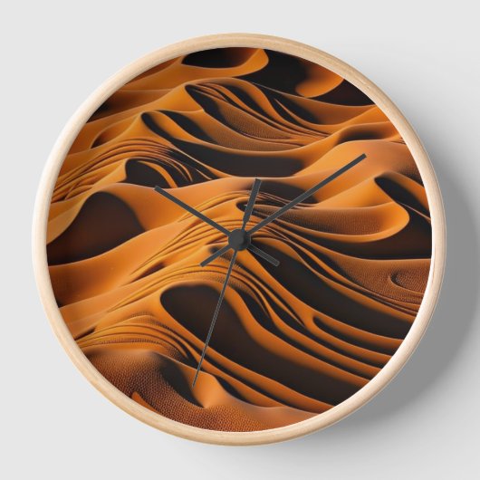 Desert Harmony 壁時計 (正面)