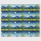 Desert landscape ラッピングペーパー (フラット)