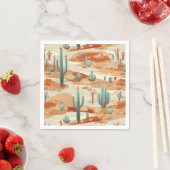 Desert Landscape Paper スタンダードカクテルナプキン (インサイチュ)