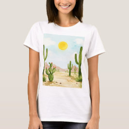 Desert landscape tシャツ