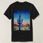 Desert landscape tシャツ (デザイン正面)