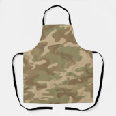 Desert Military Camouflage Pattern エプロン (正面)