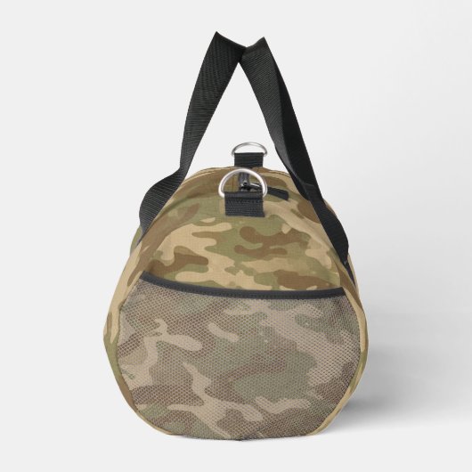 Desert Military Camouflage Pattern ダッフルバッグ (右)