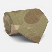 Desert Military Camouflage Pattern ネクタイ (ロール)