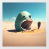 Desert monster house ウィンドウサイン (シート)