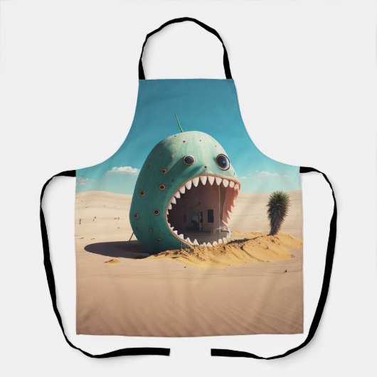 Desert monster house エプロン (正面)