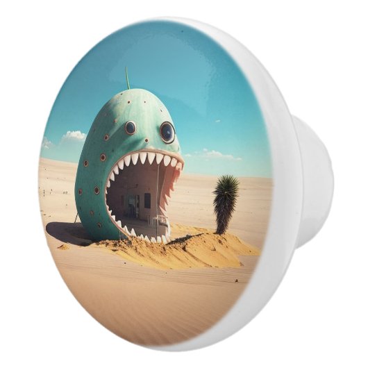Desert monster house セラミックノブ (右)